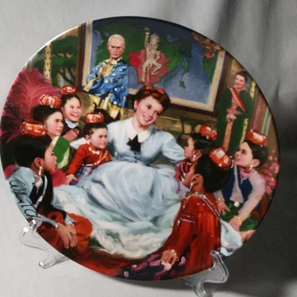 Knowles China Plate "Getting To Know You" Decorative Plate